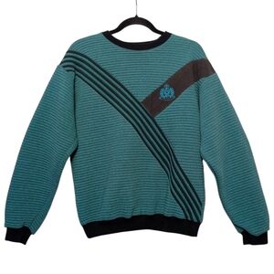 Riccardo 90s Vintage Crest Sweatshirt | Tagged XL (Fits Like Men’s L)